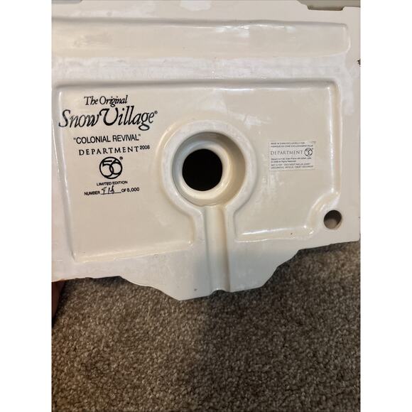 Dept. 56 Snow Village Colonial Revival - Picture 9 of 10